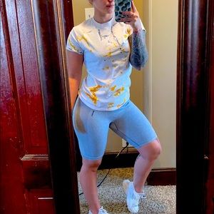 Size small minimalist tie dye shirt!